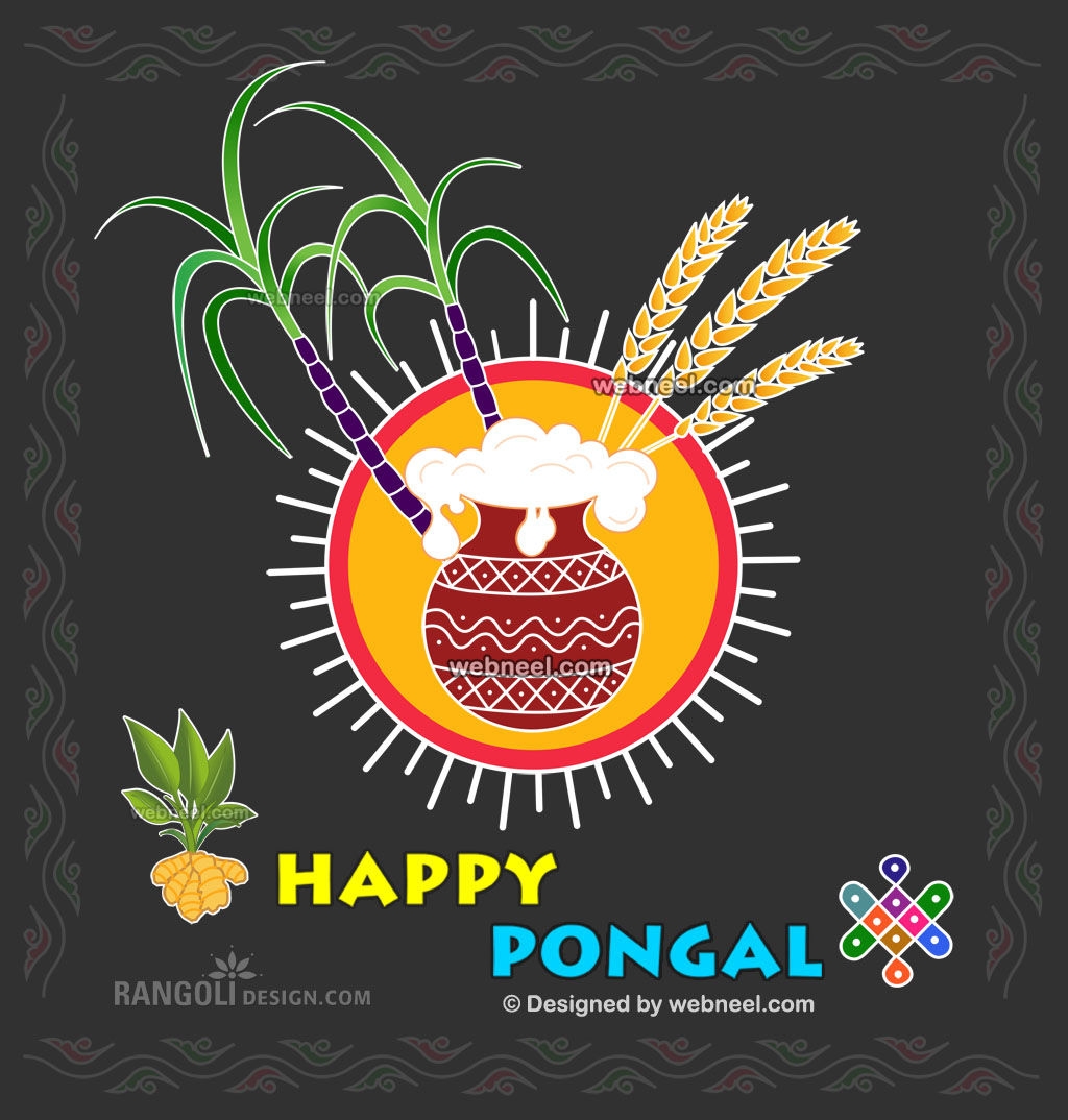 pongal kolam design by webneel