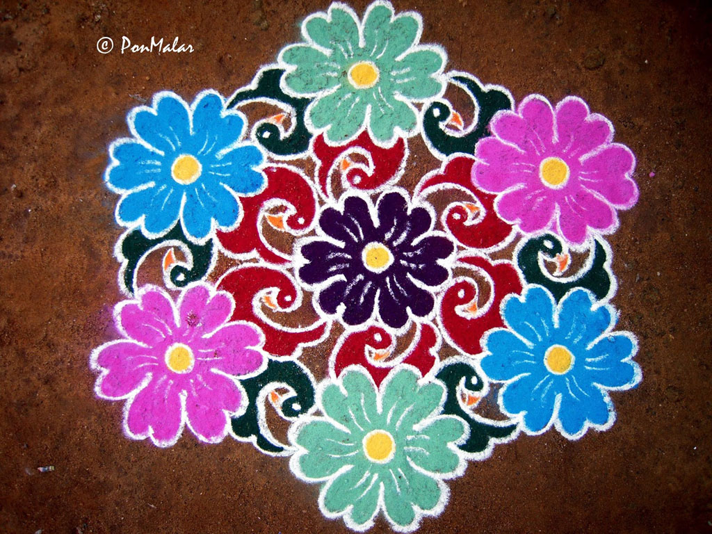 aripan rangoli design by ponmalar 1