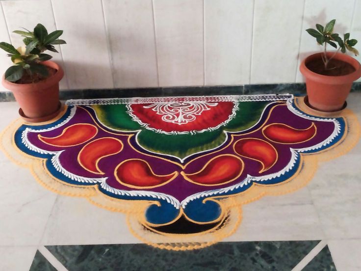 sanskar bharti rangoli design by rashtriya kala academy 1