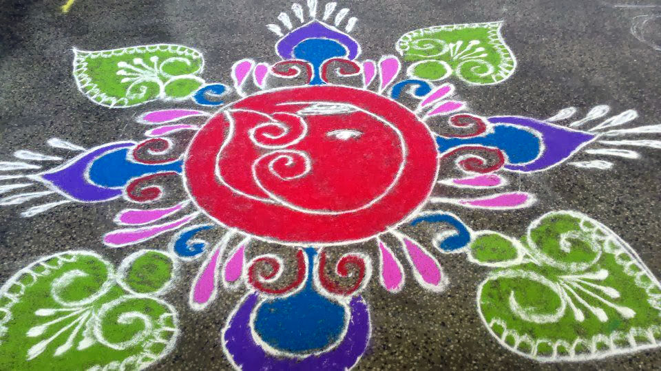 aripan rangoli design 10