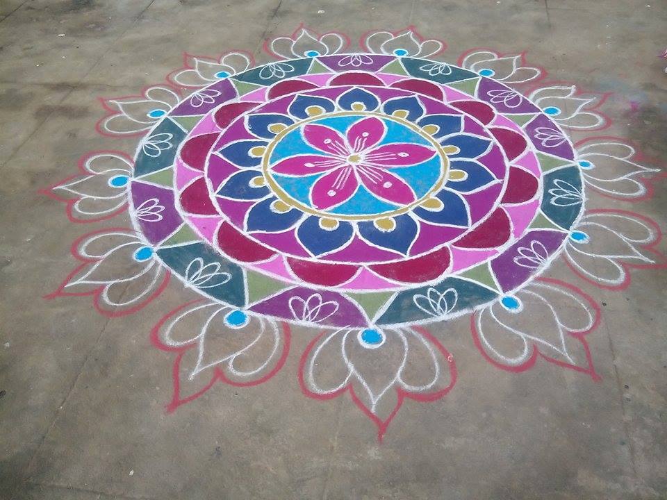 kolam design by uma raja 11