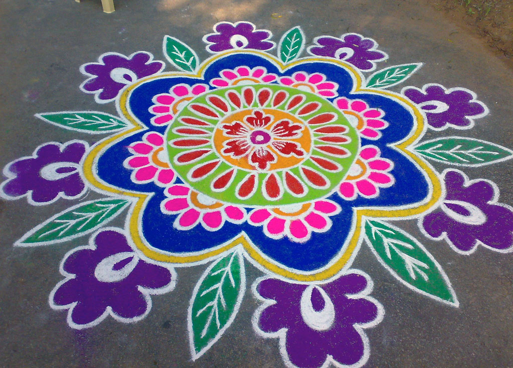 aripan rangoli design 12