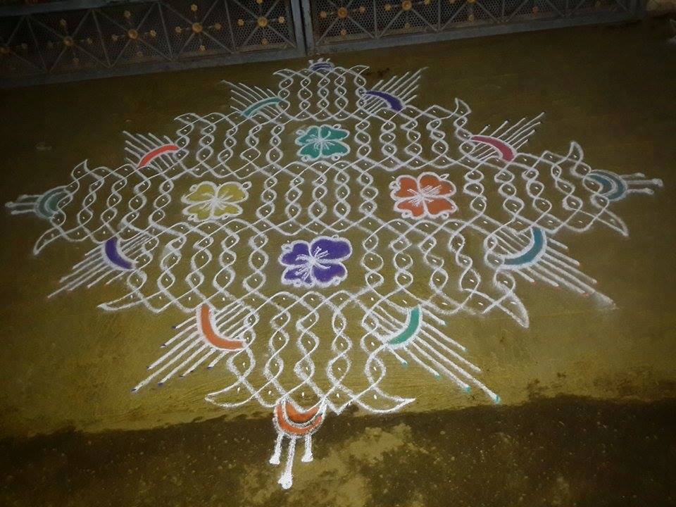 kolam design by uma raja 12