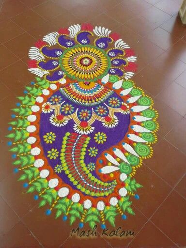 mash kolam design seema jawale 12