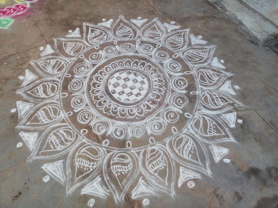 kolam design by uma raja 15