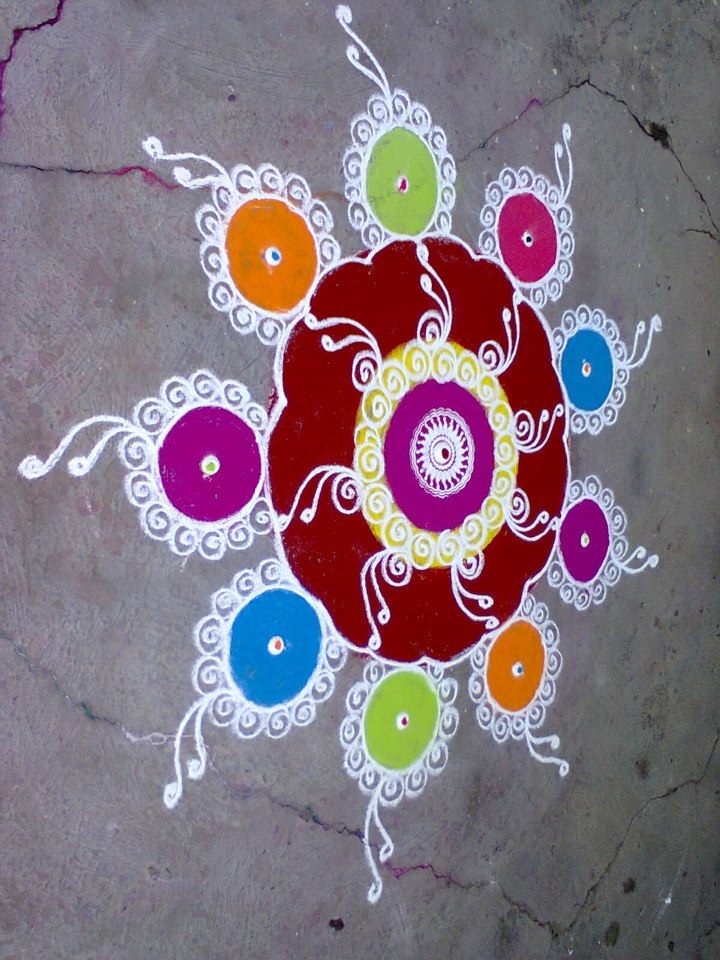 sanskar bharti rangoli design by shireen kauser 15