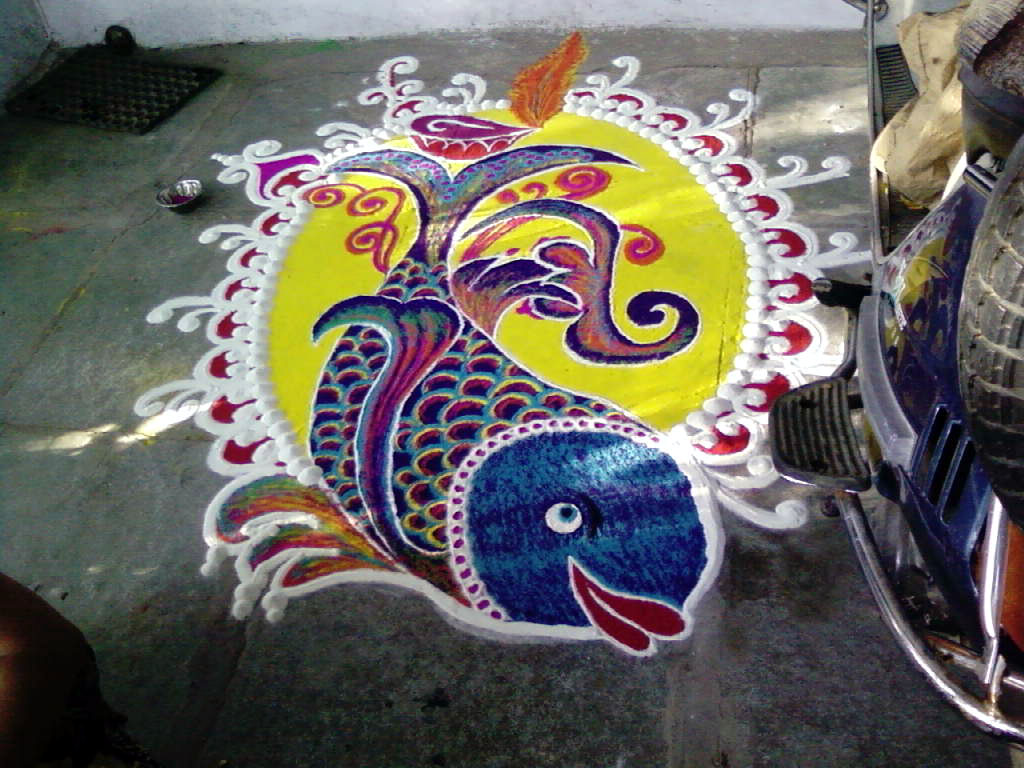 aripan rangoli design 16