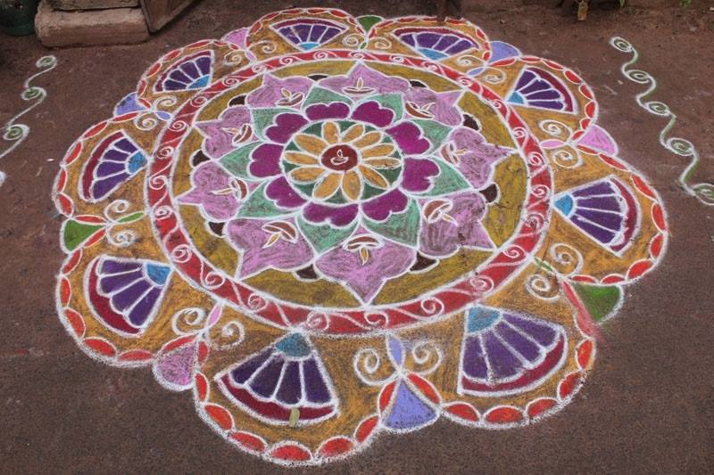 kolam design by uma raja 19