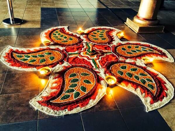 diwali rangoli design by aniket patel 4