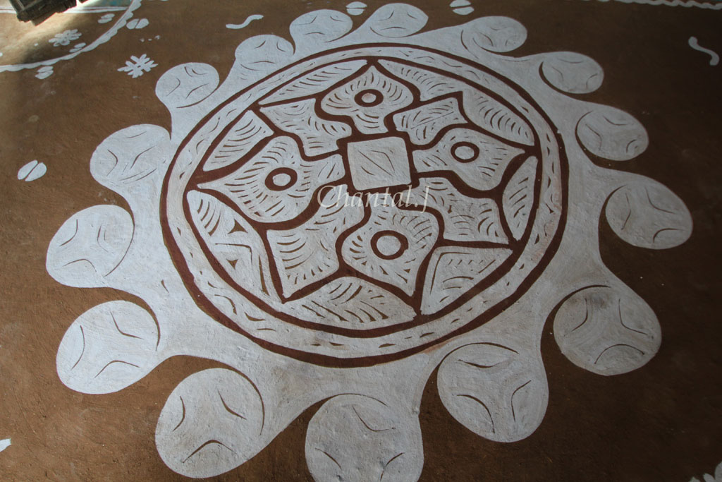 mandana rangoli design by jumel chantel 4