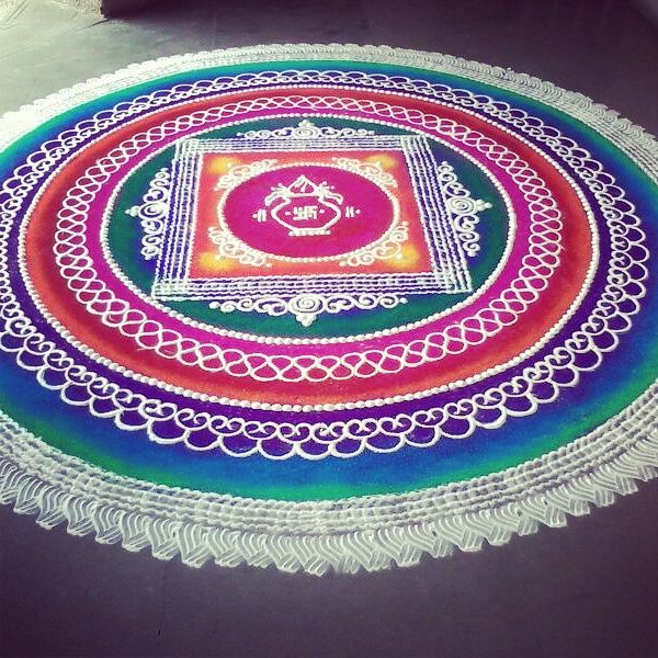 sanskar bharti rangoli design by shireen kauser 5