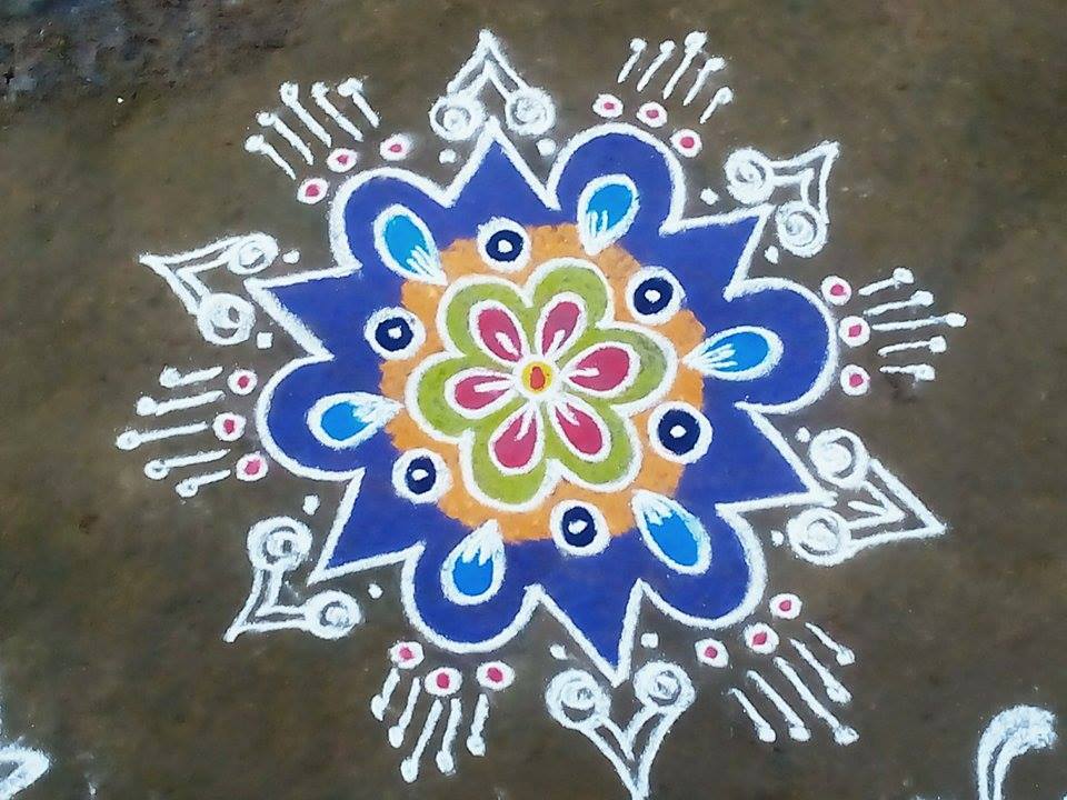 kolam design by uma raja 7