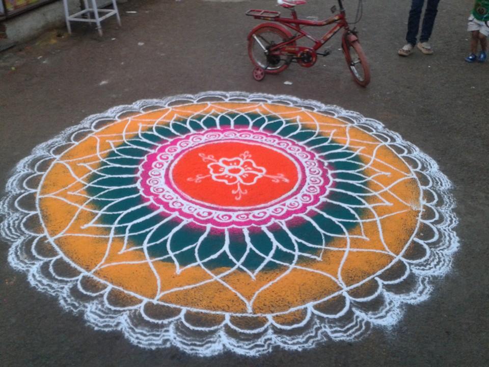 rangoli design by suhas mane 7