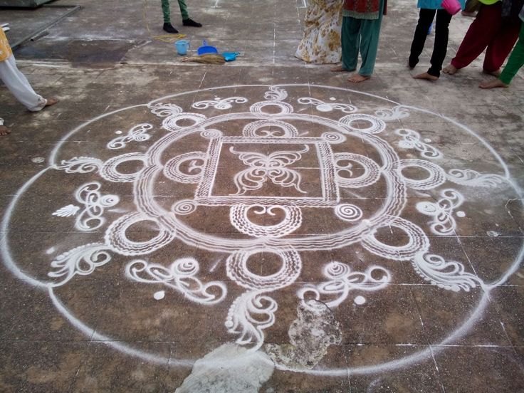 sanskar bharti rangoli design by shireen kauser 7