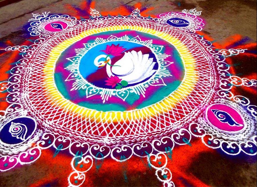 sanskar bharti rangoli design by homemakeoverin 9