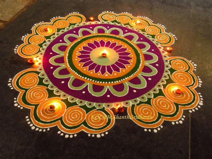 rangoli design margazhi shanthi sridharan 1