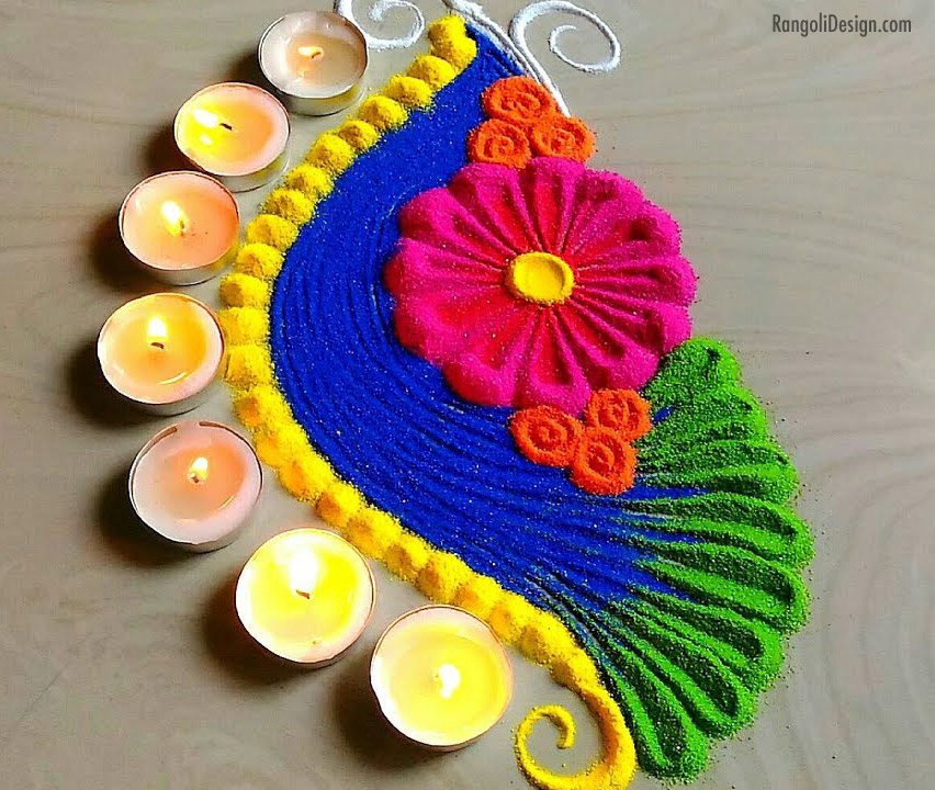 mehandi design rangoli kids 18