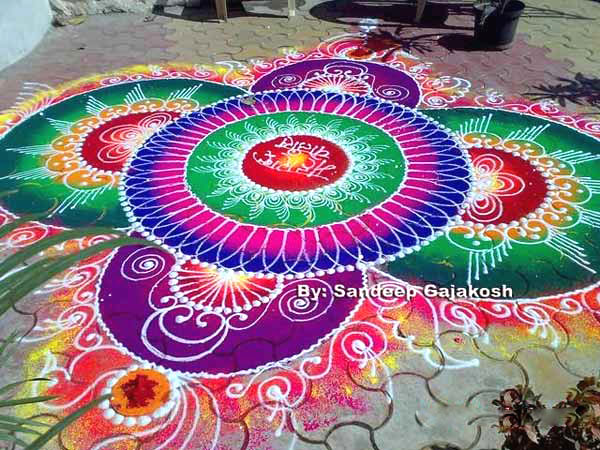 sanskar rangoli design by sandeep gajakosh 1