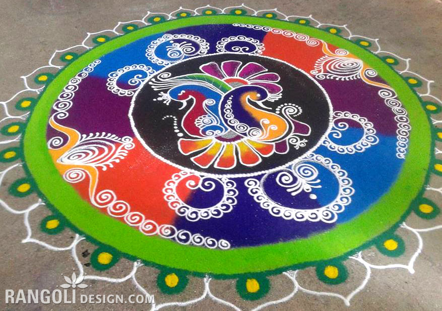 rangoli design for diwali 12