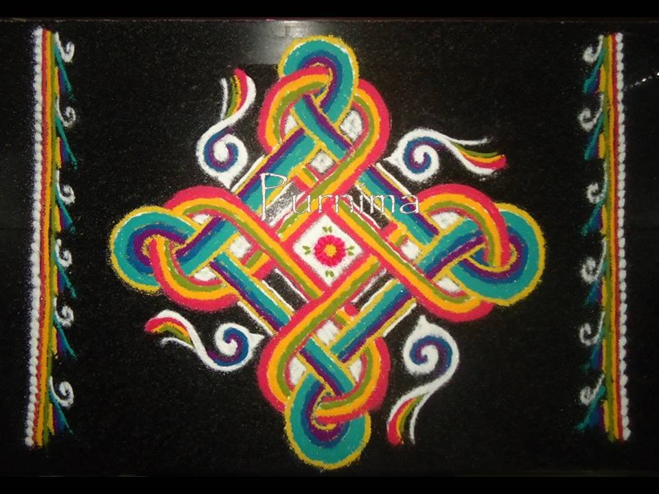 diwali rangoli design by purnima 14