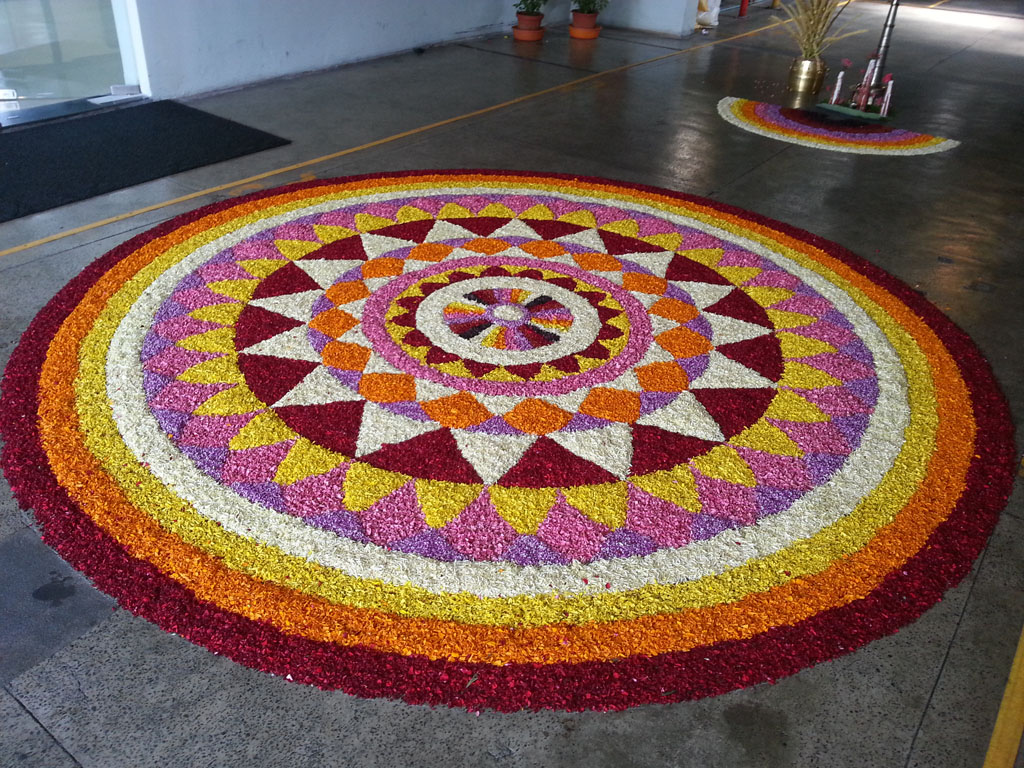 onam pookalam design by rajesh rajagopalan 15