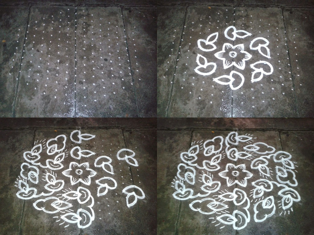 dotted kolam 2