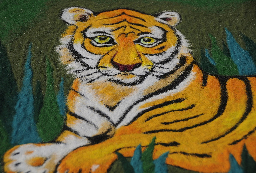 freehand rangoli design by soumil shah 2