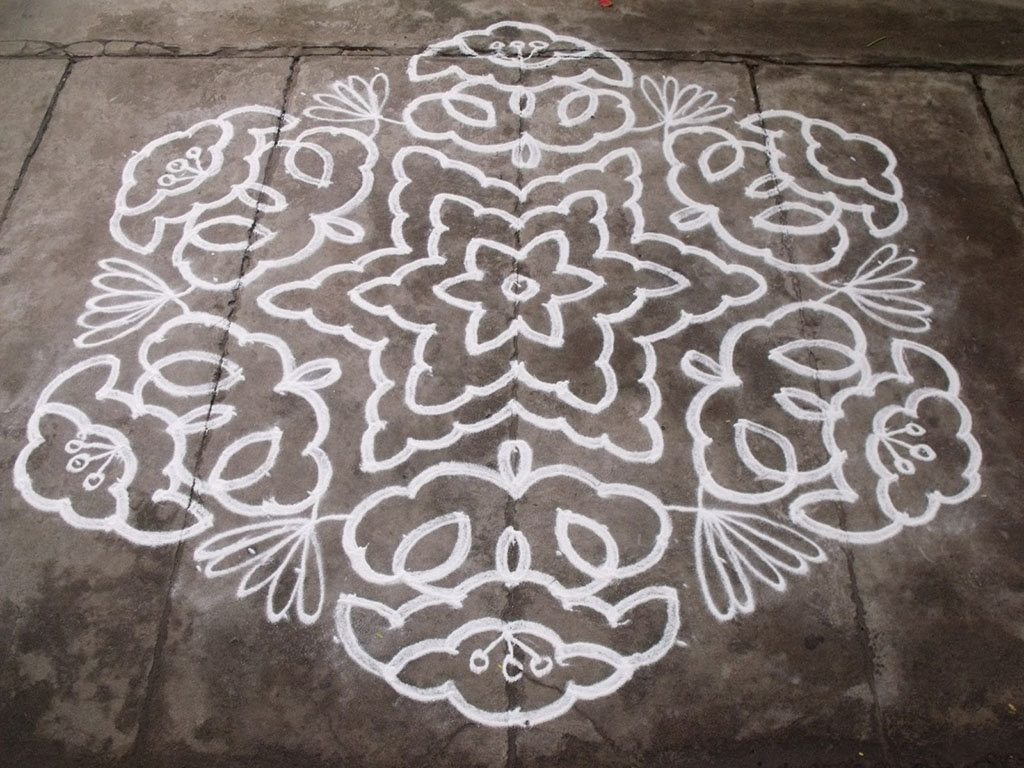 dotted kolam 20