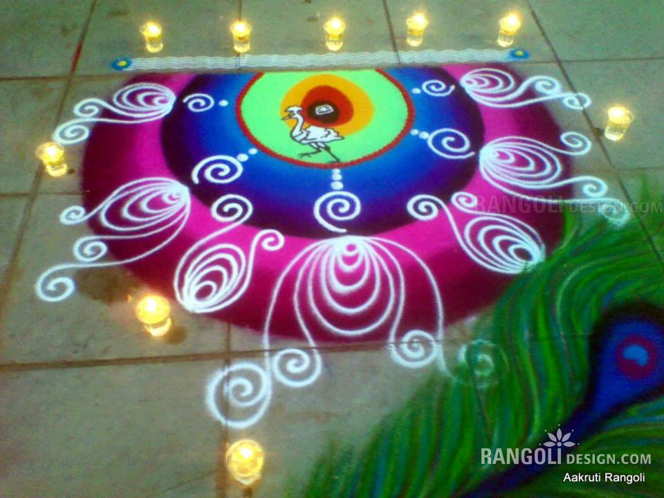rangoli design by aakruti 20