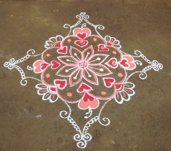 dotted kolam 24