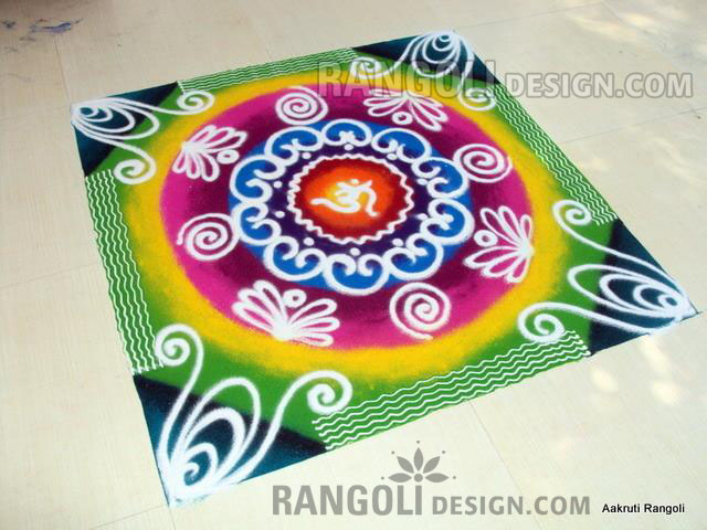rangoli design by aakruti 28