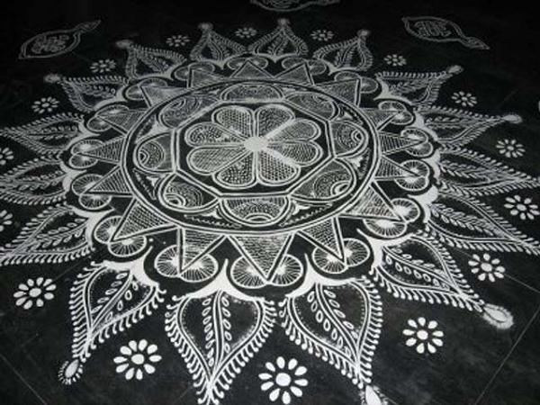 simple rangoli 3