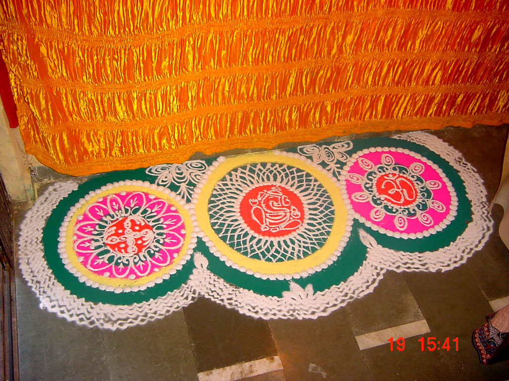 sanskar rangoli design by geeta loke 4