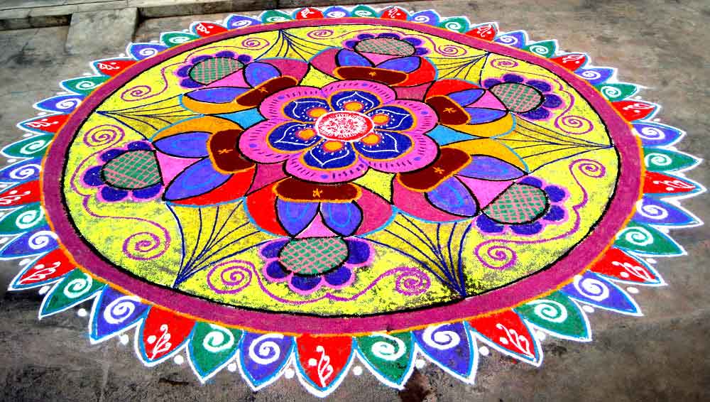 simple rangoli 4