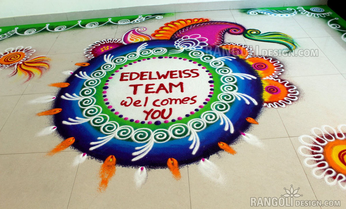 rangoli design by aakruti 41