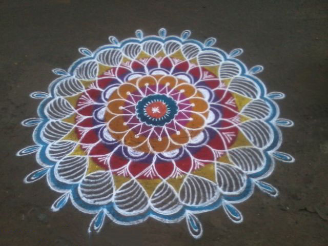 simple rangoli 5