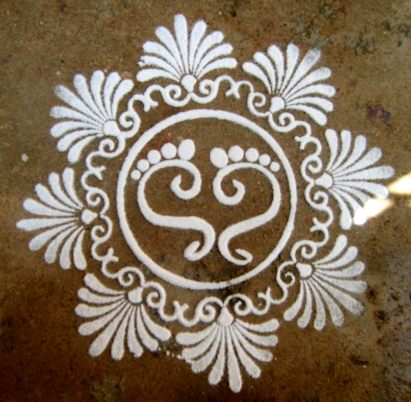 stencil rangoli design by ramya aiyappan 5