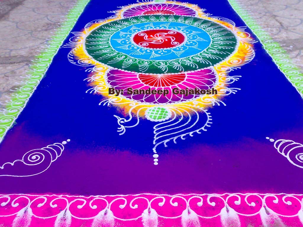 sanskar rangoli design by sandeep gajakhosh 7