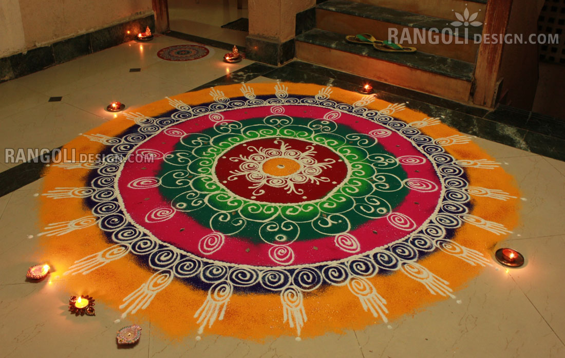 diwali rangoli aditimitra 8