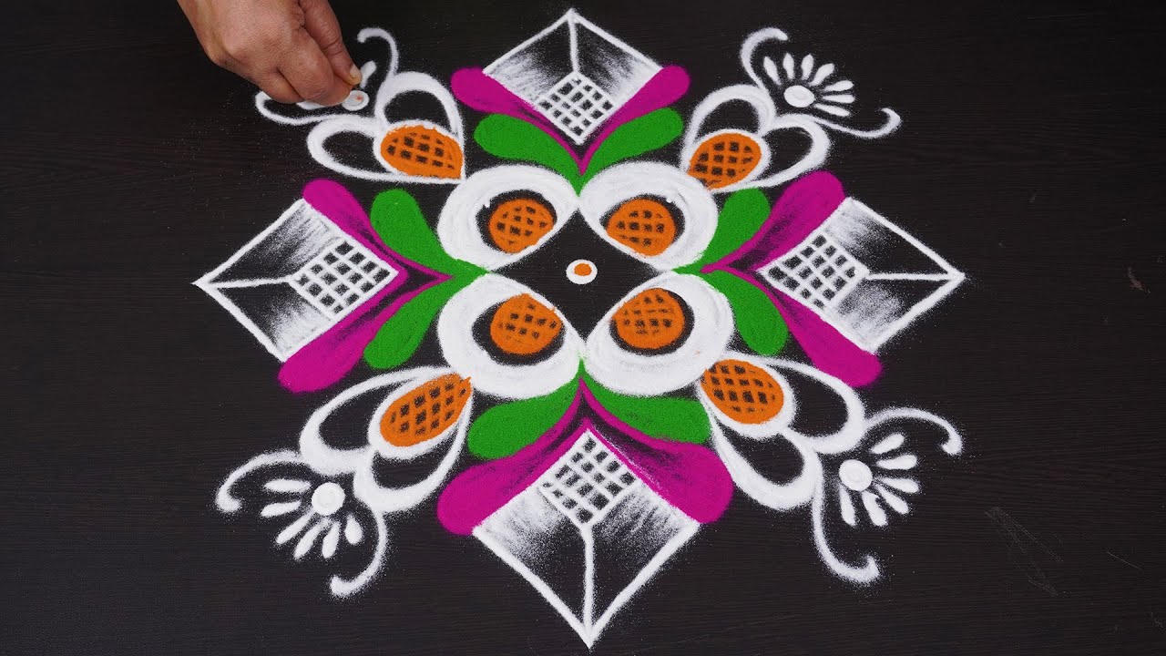 kolam design marghazi small easy