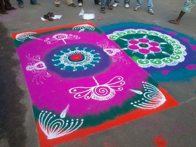 Sanskar Bharti Rangoli Design