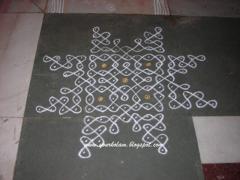 rangoli design by vijaya sharadha 15