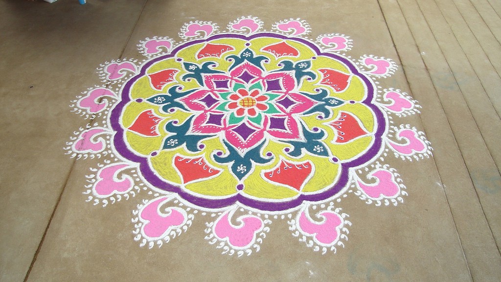 rangoli design by keshav pai 16