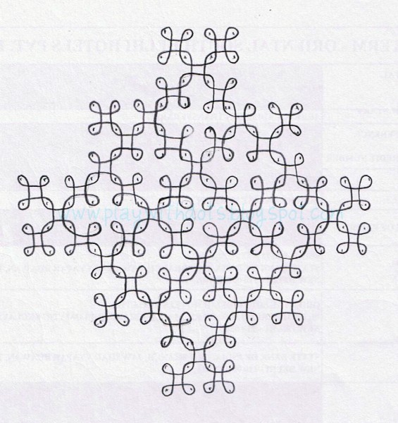 kolam design by priya nanthakumar 18