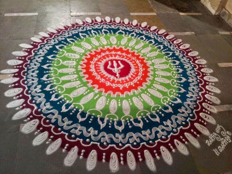 new year rangoli design 19