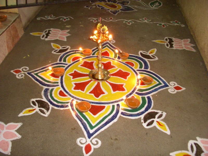 kolam design by kamala corner 2