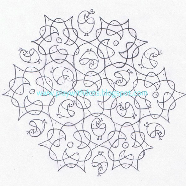 kolam design by priya nanthakumar 20