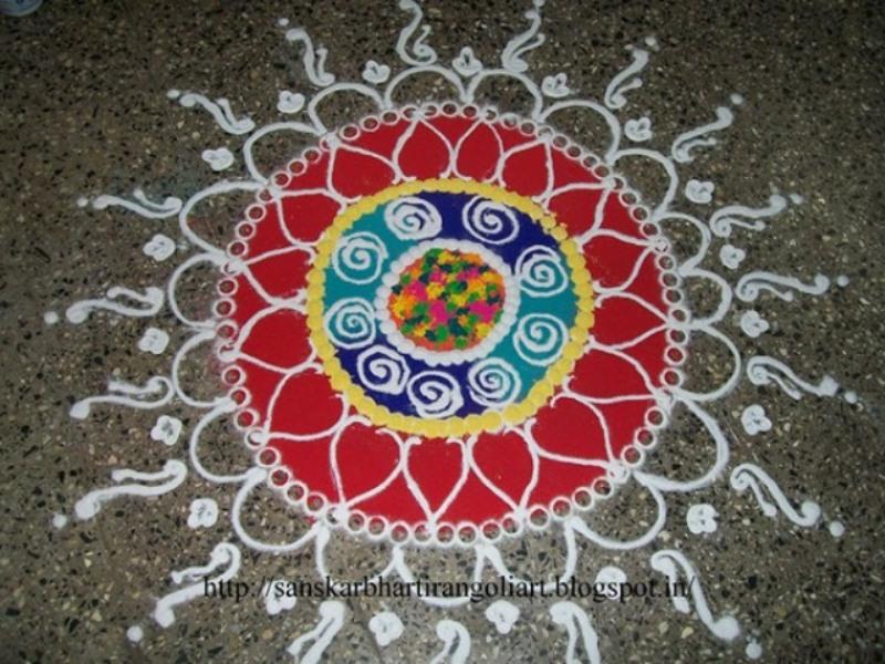 sanskar bharti rangoli designs by vibrant creations