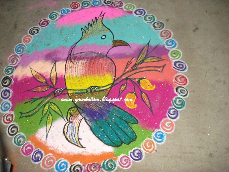 rangoli design by vijaya sharadha 4