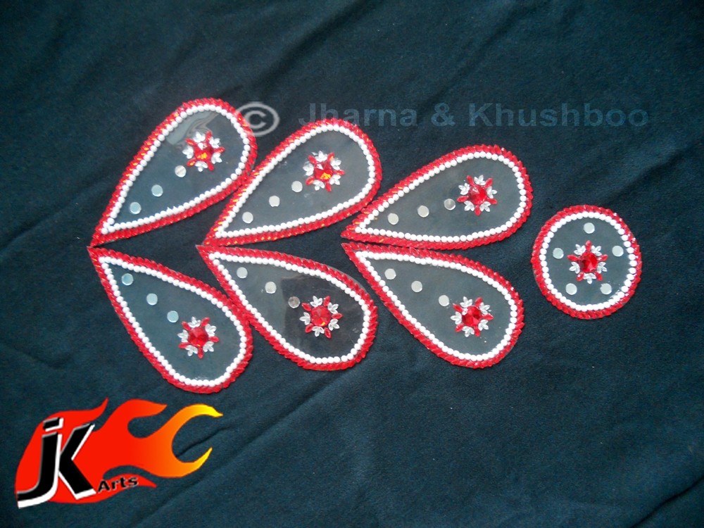 kundan rangoli design by jk arts 5